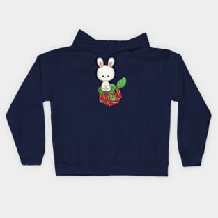 Bunny Dragon Fruit Mermaid Kids Hoodie